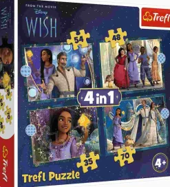 Puzzle 4v1 Disney Wish: Sonho Realizado