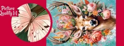 Puzzle Veado Flor