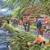 Puzzle Vento nos Salgueiros