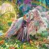 Puzzle Viagem de sonho com um unicórnio