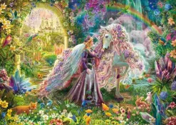 Puzzle Viagem de sonho com um unicórnio