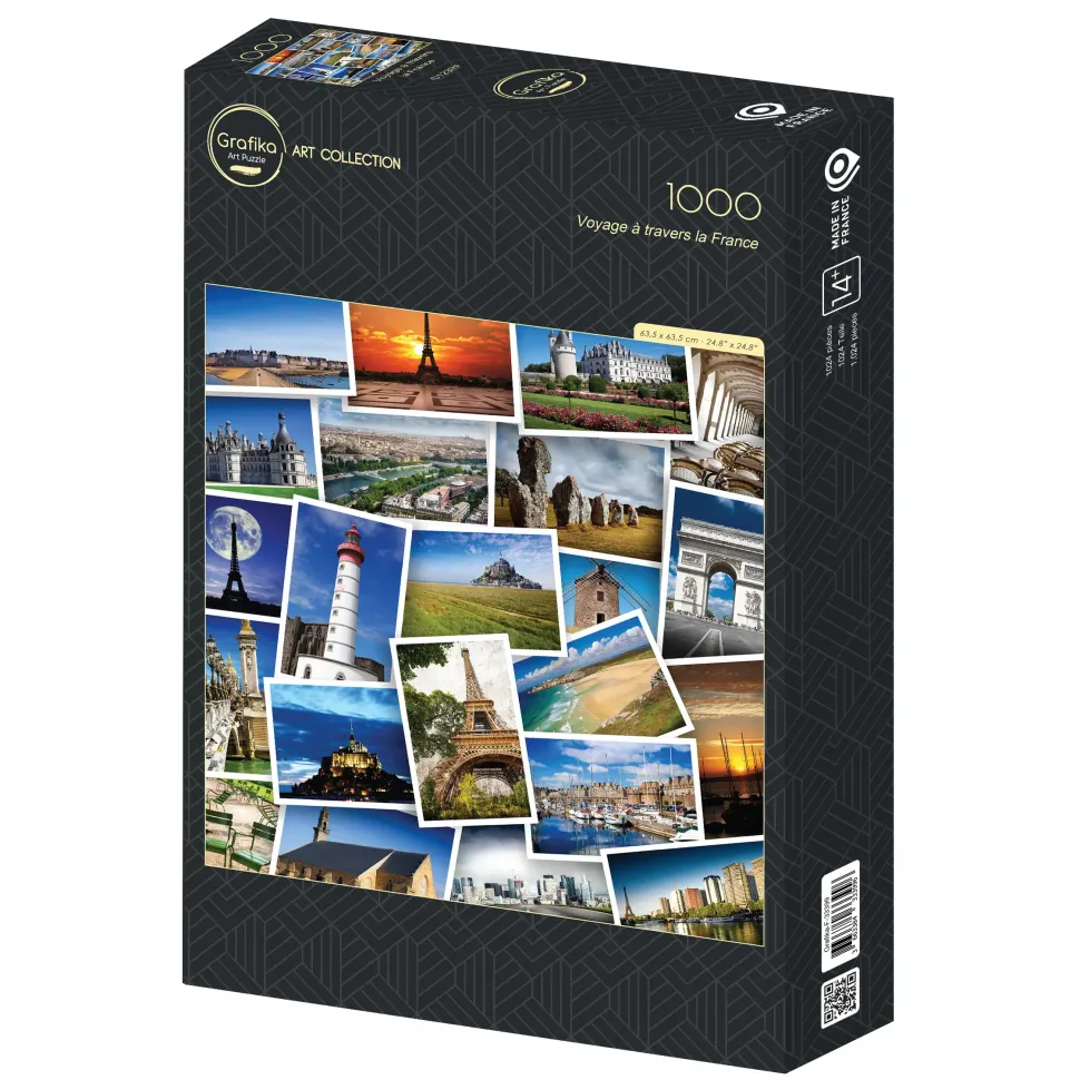 Puzzle Viagem pela França