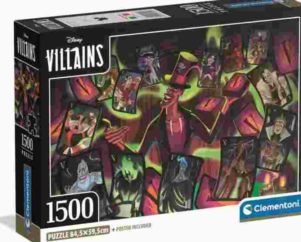 Puzzle Vilões da Disney