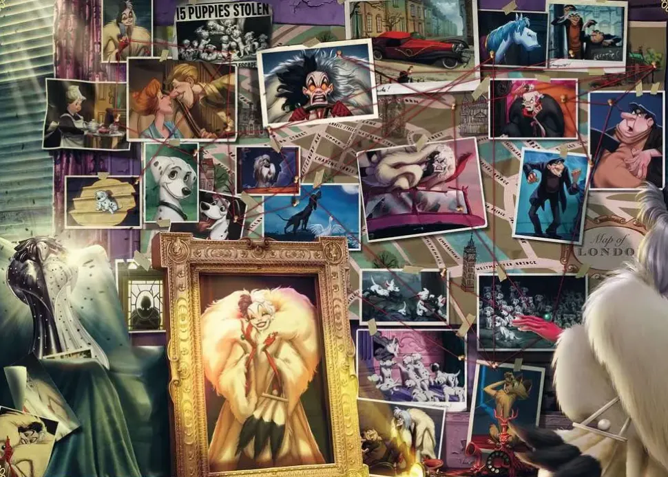 Puzzle Vilão: Cruella de Mon