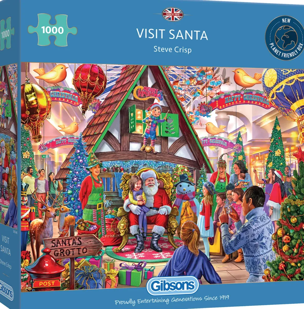 Puzzle Visite o Papai Noel