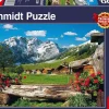 Puzzle Vista para o idílio da montanha