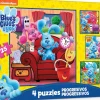 Puzzle 4v1 Pistas do Azul