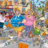 Puzzle Wasgij: Original 46 - Loucura do corredor do meio!
