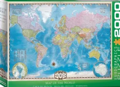 Puzzle Weltkarte