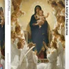 Puzzle William-Adolphe Bouguereau: Panna s anjelmi