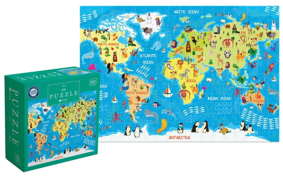 Puzzle World Map