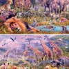 Puzzle 2x100 animais selvagens