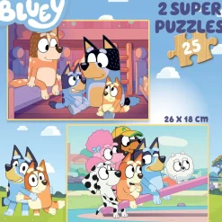 Puzzle 2x25 azul