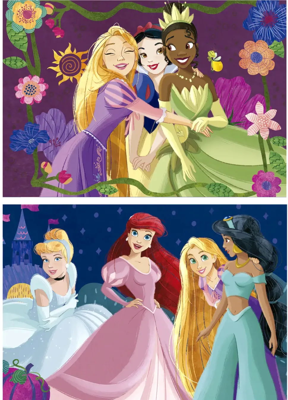 Puzzle 2x50 Disney Princess