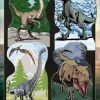 Puzzle 4x54 Jurský svet