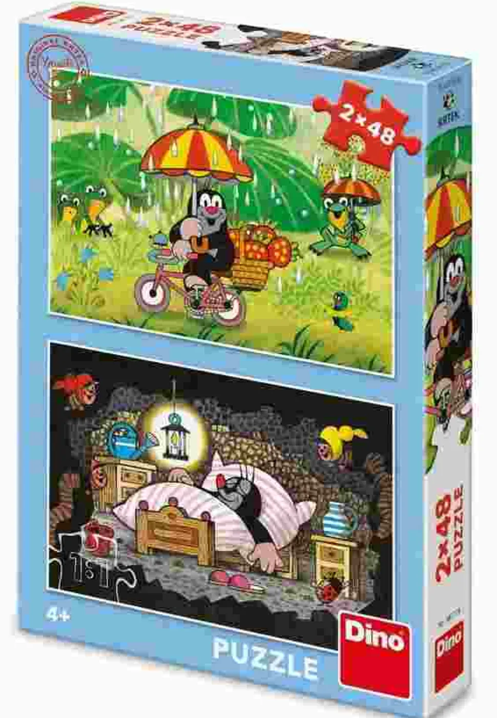 Puzzle 2x48 Krtkov de艌