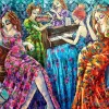 Puzzle 2x500 notas coloridas