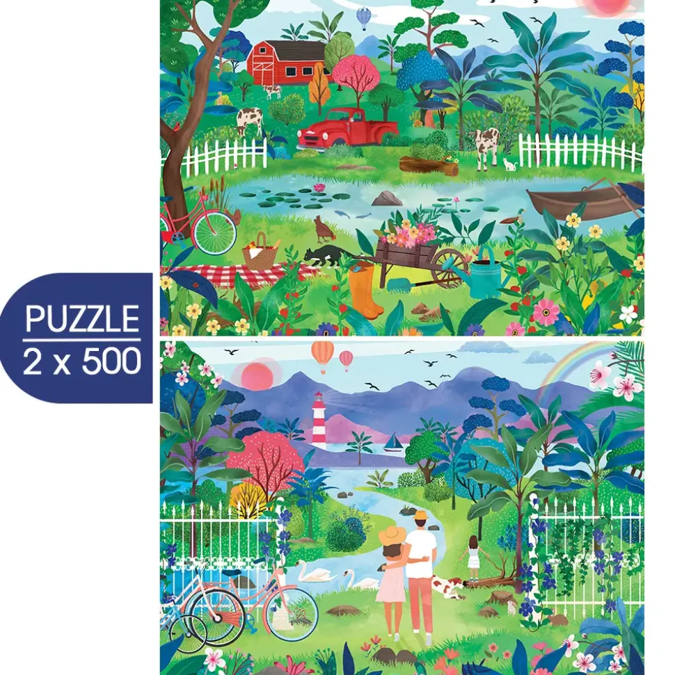 Puzzle 2x500 Ode à Primavera