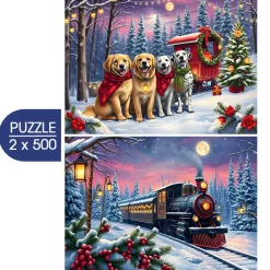 Puzzle 2x500 O Natal está a chegar