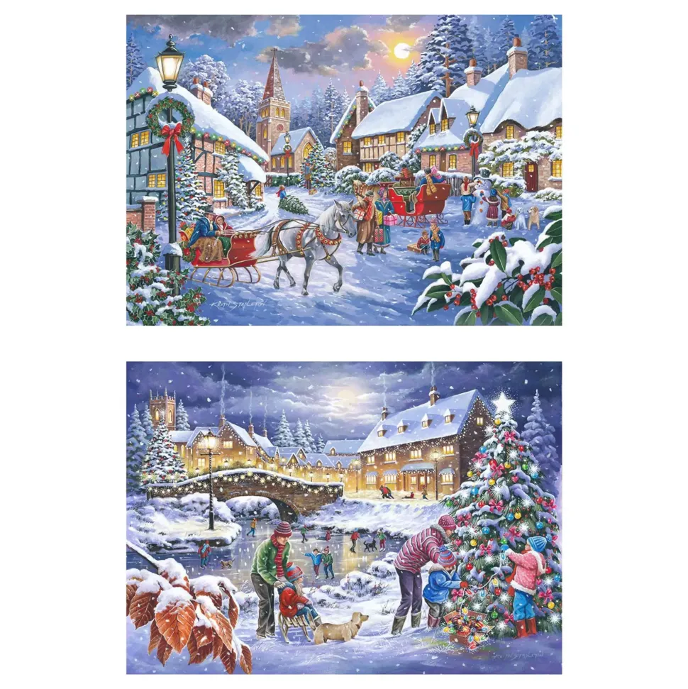 Puzzle 2x500 O Natal está a chegar XL