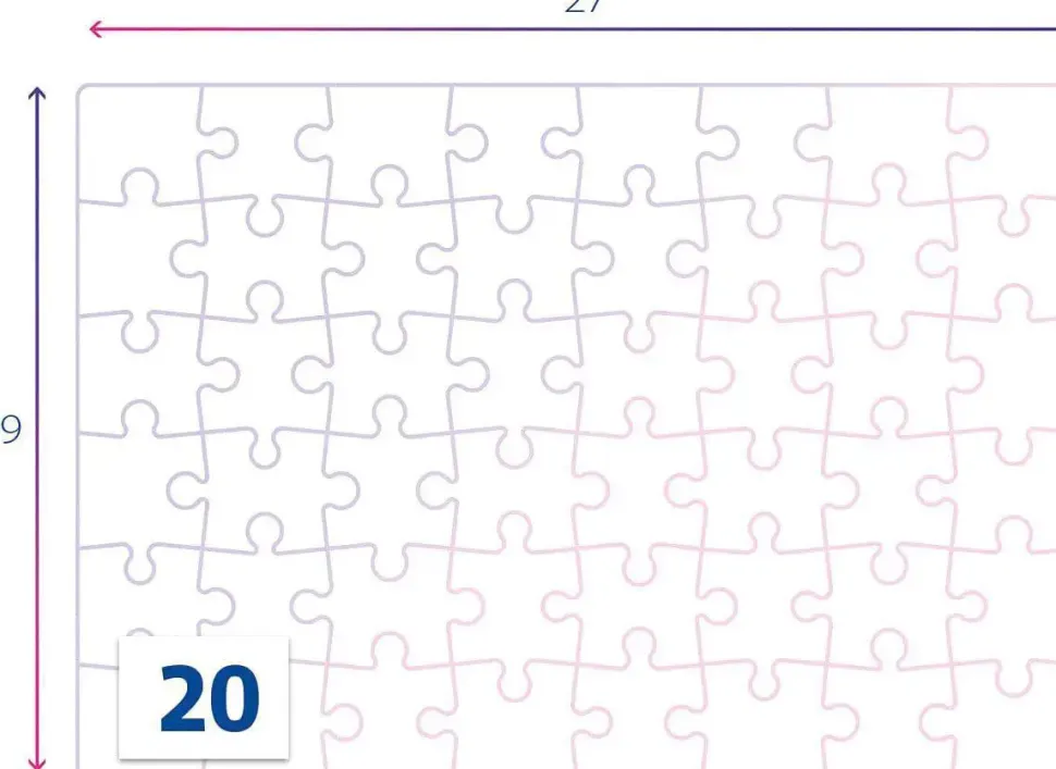 Puzzle 2x20 Paw Patrol