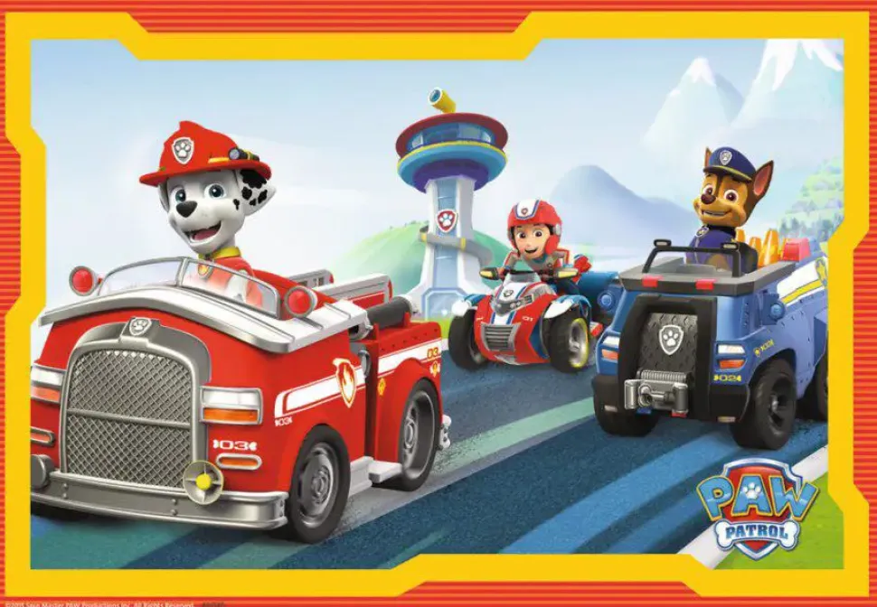 Puzzle 2x12 Paw Patrol em ação