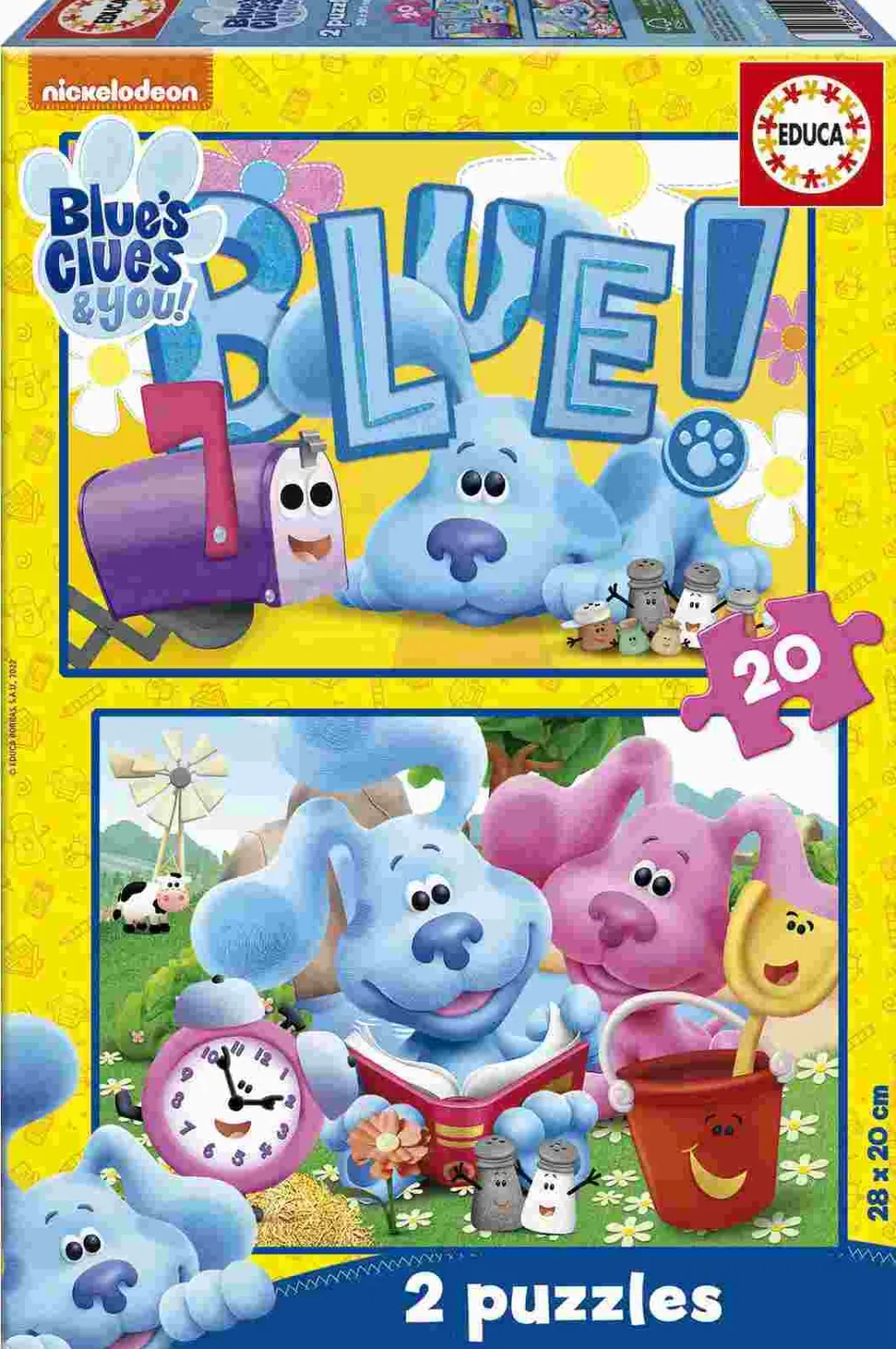 Puzzle 2x20 pistas de blues