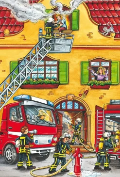 Puzzle 3x24 Polícia, po啪iarnici, záchranári