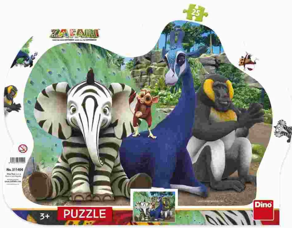 Puzzle Zafari 25 dielikov