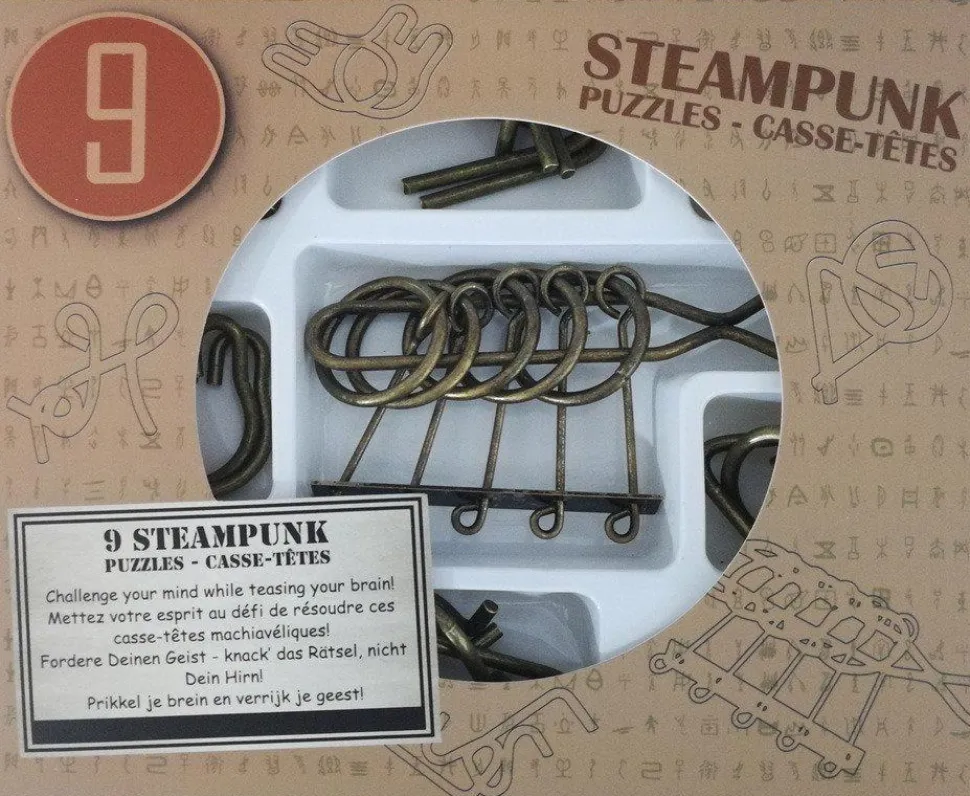 Steampunk brown 9 set